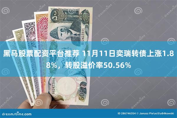 黑马股票配资平台推荐 11月11日奕瑞转债上涨1.88%，转股溢价率50.56%