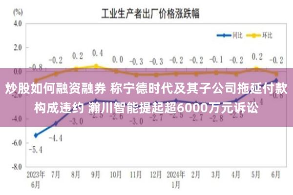 炒股如何融资融券 称宁德时代及其子公司拖延付款构成违约 瀚川智能提起超6000万元诉讼